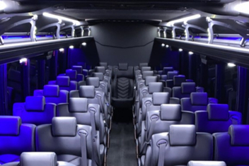 Meridian Charter Bus Interior
