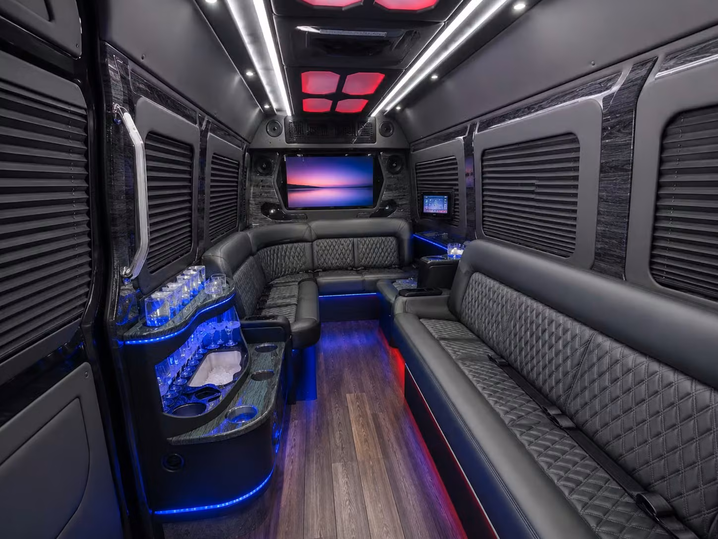 corporate conference travel long distance shuttle services from meridian