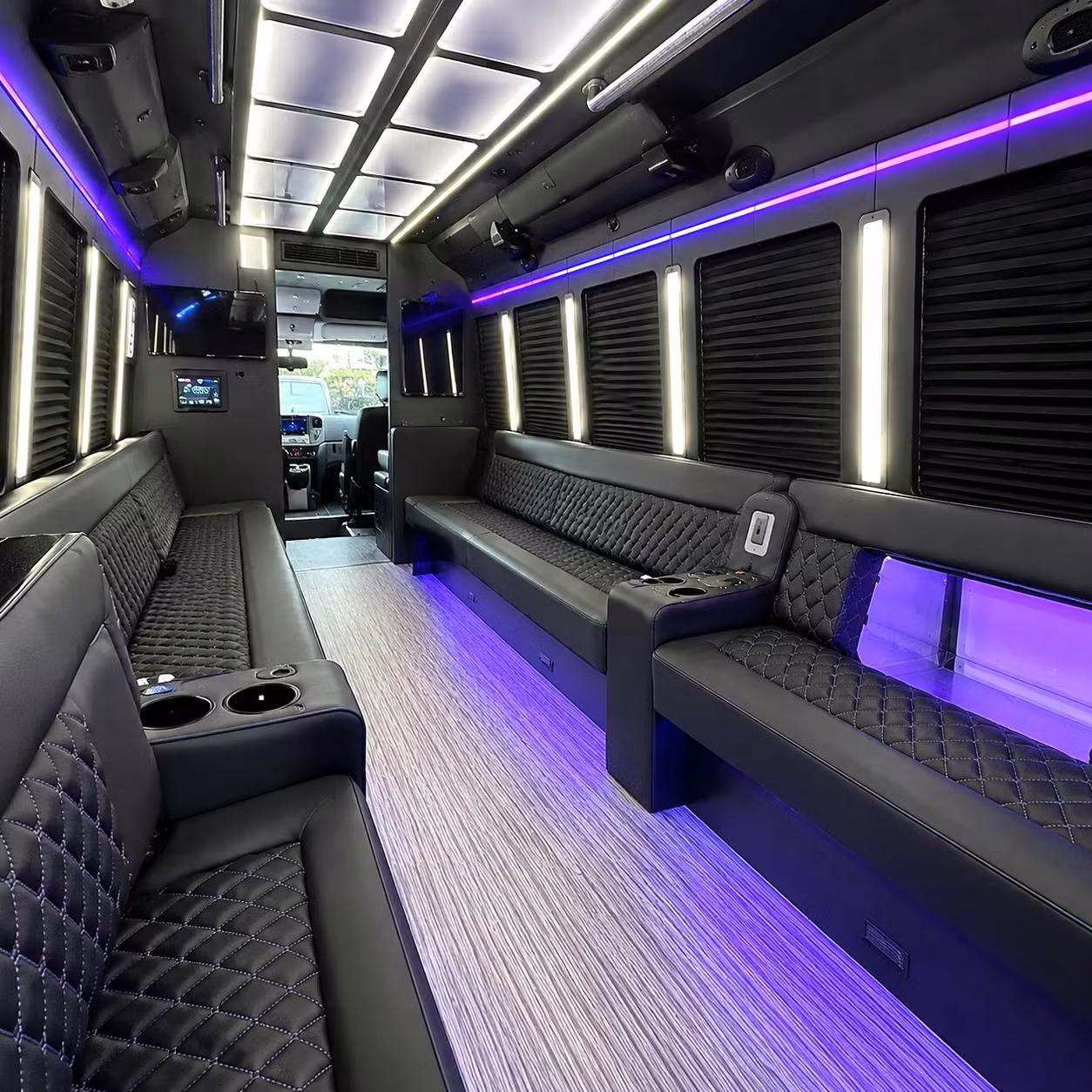 party bus interior