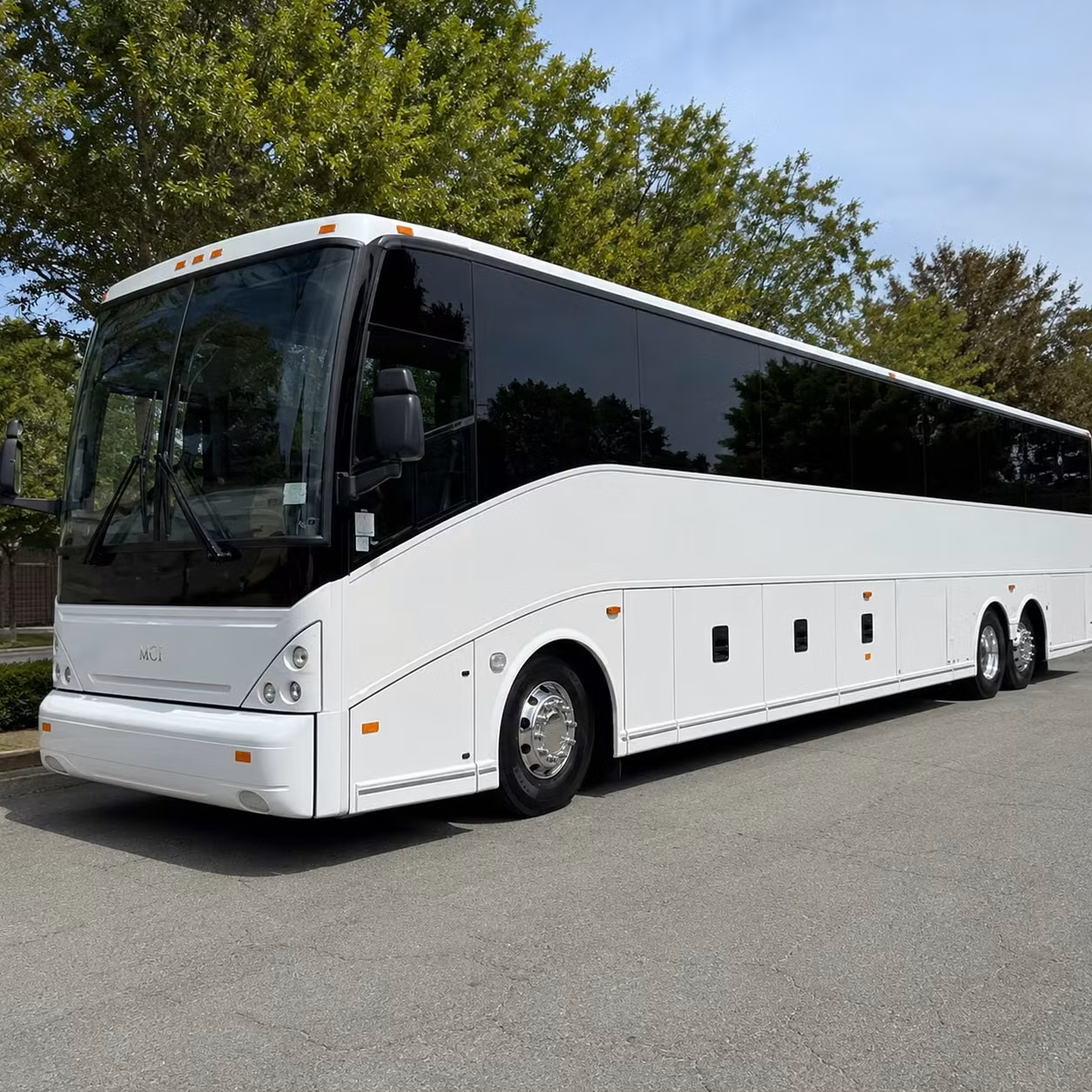 sports team fan charter bus rentals in meridian
