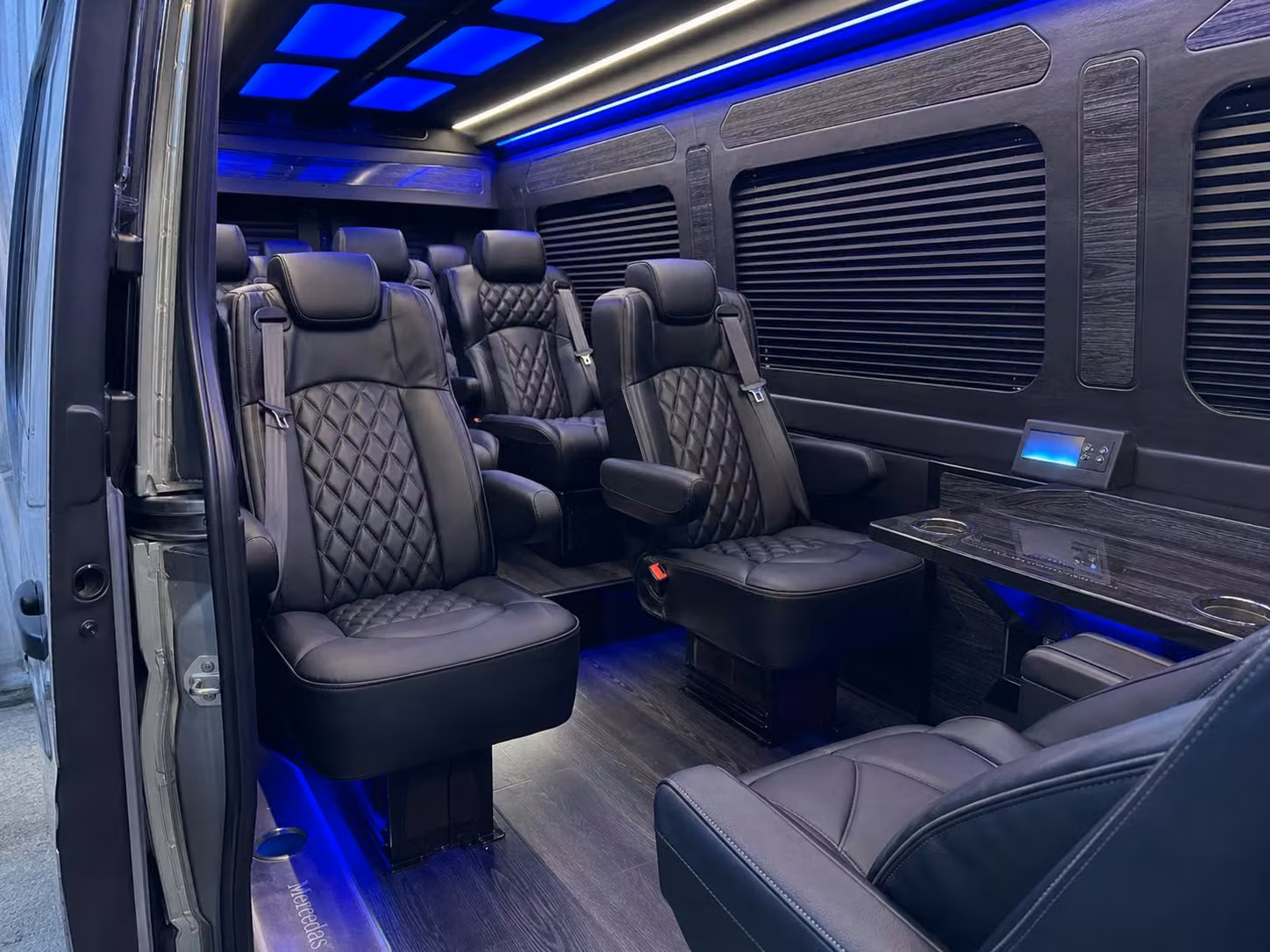 sprinter van transportation for groups and events across meridian