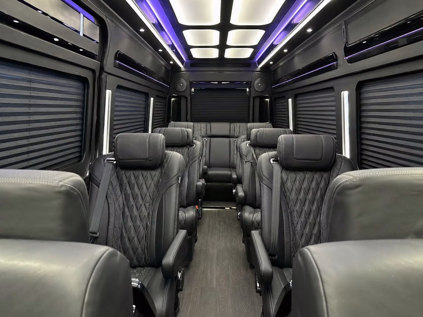 sprinter van with driver interior