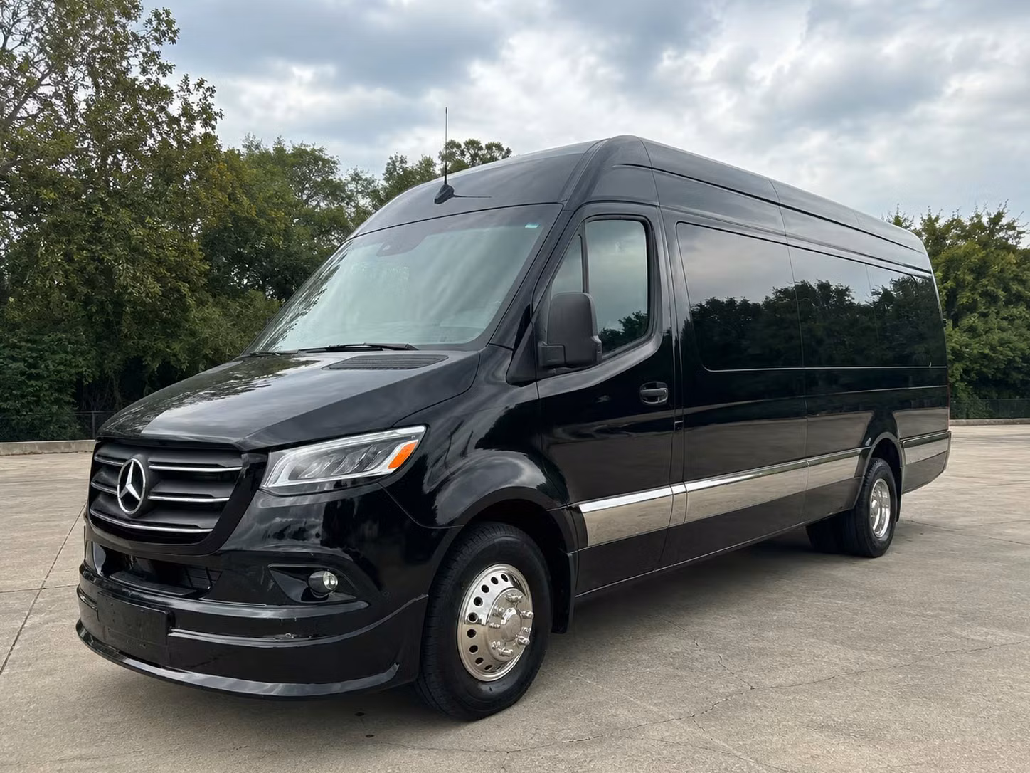 sprinter van with driver